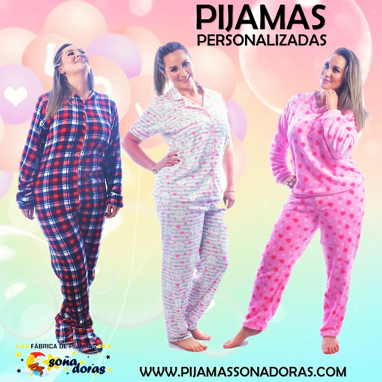 Pijamas Soñadoras, de pijamas personalizadas Bogotá, Colombia.