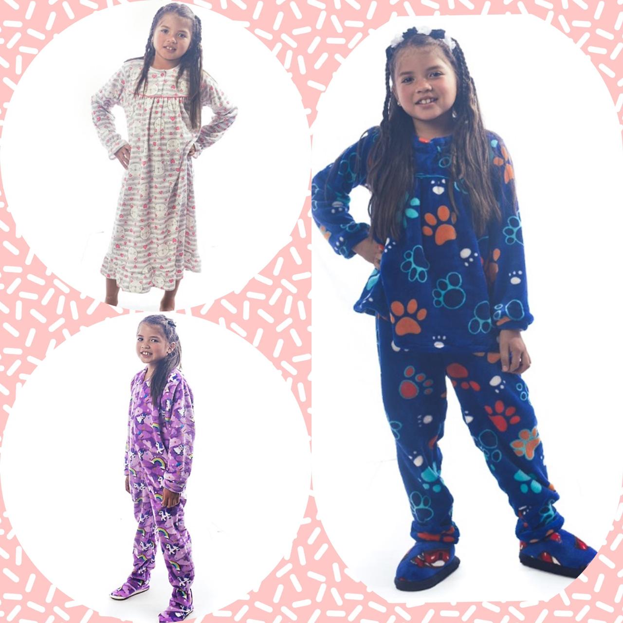 para niña - clima frío y caliente - Pijamas Soñadoras